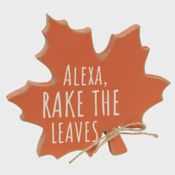 ALEXA WOOD SIGN