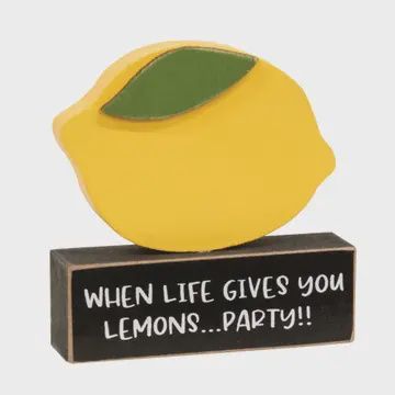 LEMON WOOD SIGN