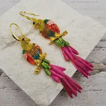 PARROT EARIINGS