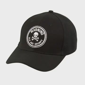 WARNING, OLD AND GRUMPY HAT