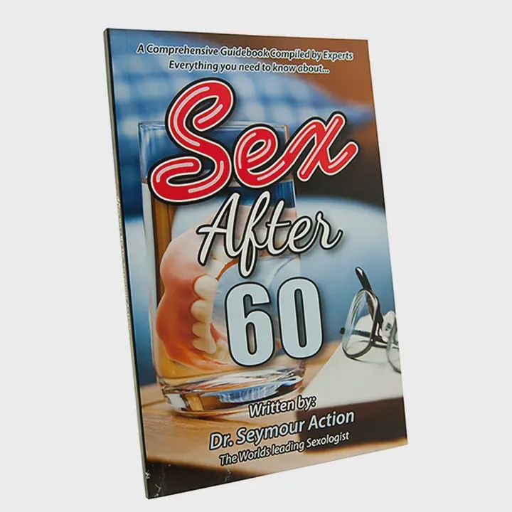 SEX AFTER 60 BLANK NOTEBOOK