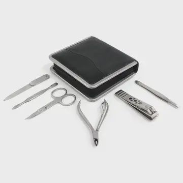 black manicure kit