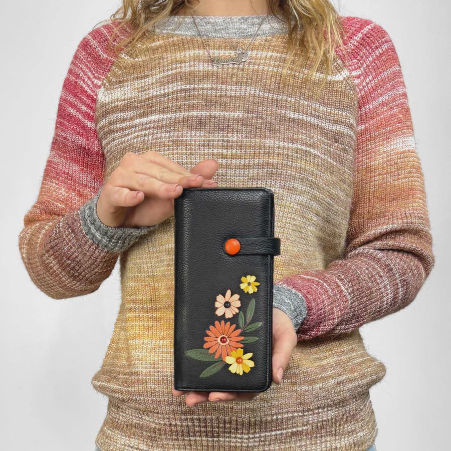 DALIAH LONG WALLET  3 COLORS