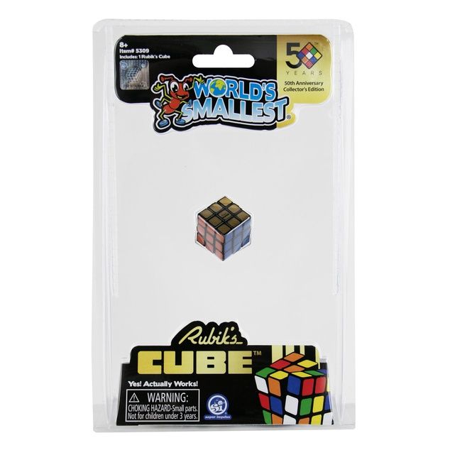 WORLDS SMALLEST RUBIKS CUBE
