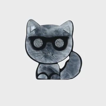 KITTY PIN BROOCH