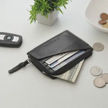 CANCUN CARD HOLDER - BLACK