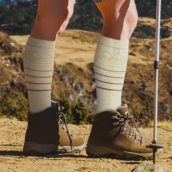 MERINO WOOL COMPRESSION SOCKS L/XL