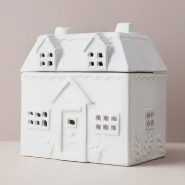 CERAMIC HOUSE WAX MELT BURNER