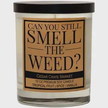 WEED CANDLE