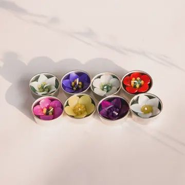 asst flower scented tealights