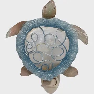 CAPIZ TURTLE NIGHT LIGHT