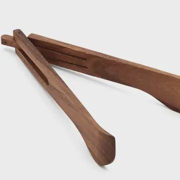 acacia salad tongs