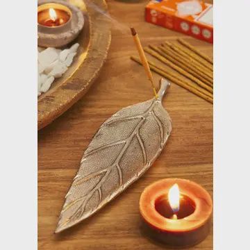 LEAF INCENSE HOLDER