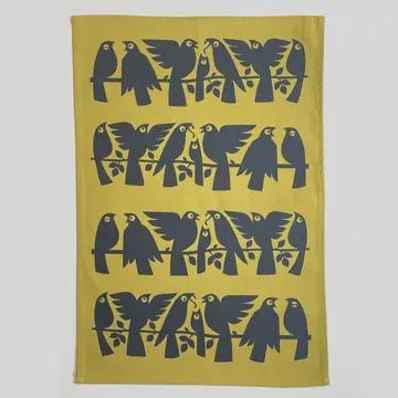 HORNSEA MAGPIE TEA TOWEL