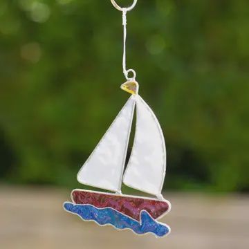 SAILBOAT SUNCATCHER