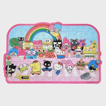 HELLO KITTY WOOD PUZZLE