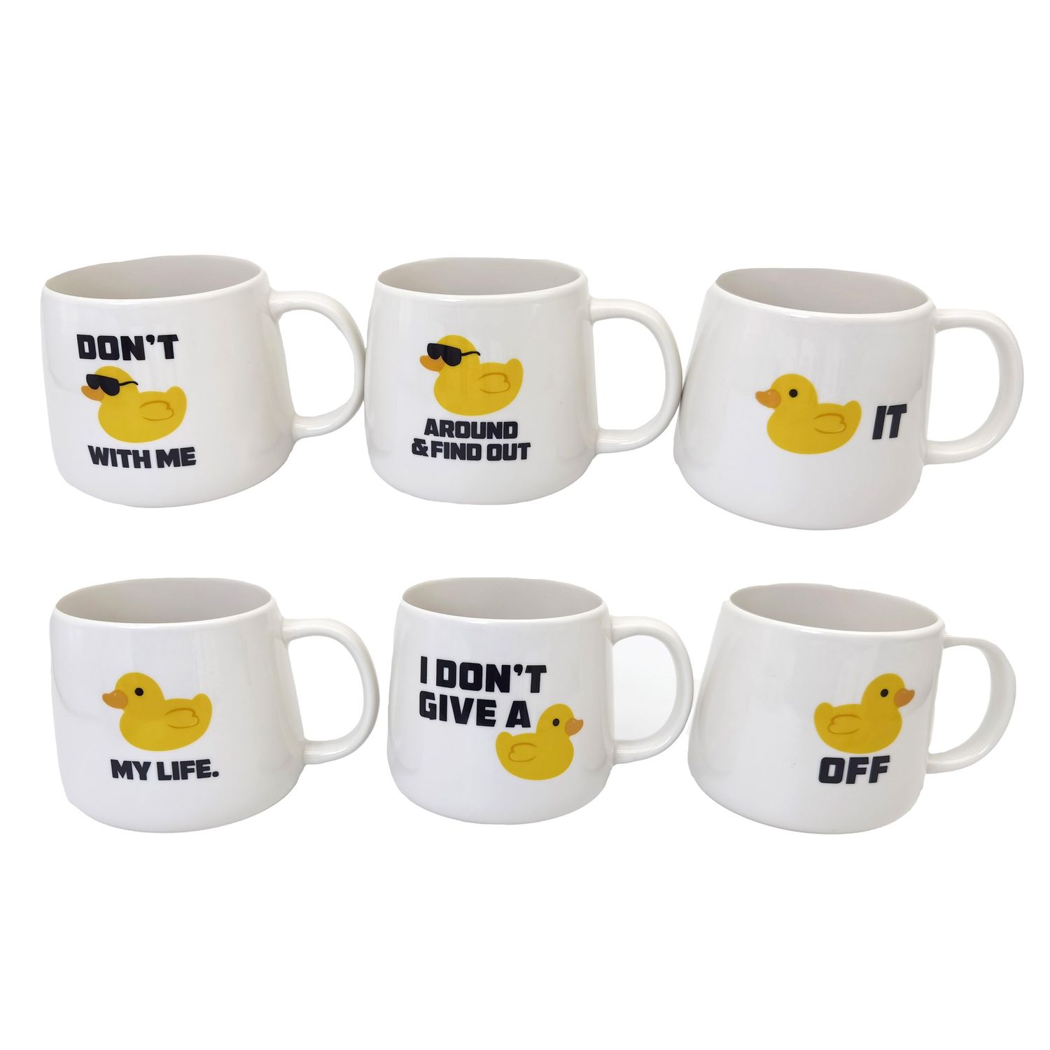 FUNNY DUCK MUGS ASST.