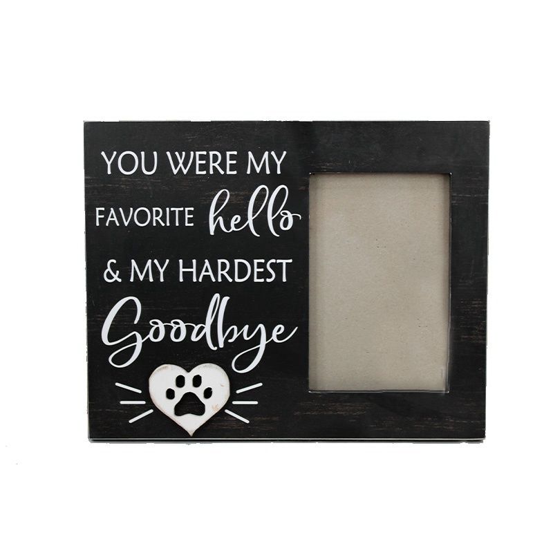 GOODBYE PET SYMPATHY FRAME