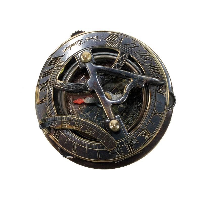 ANTIQUE SUNDIAL COMPASS