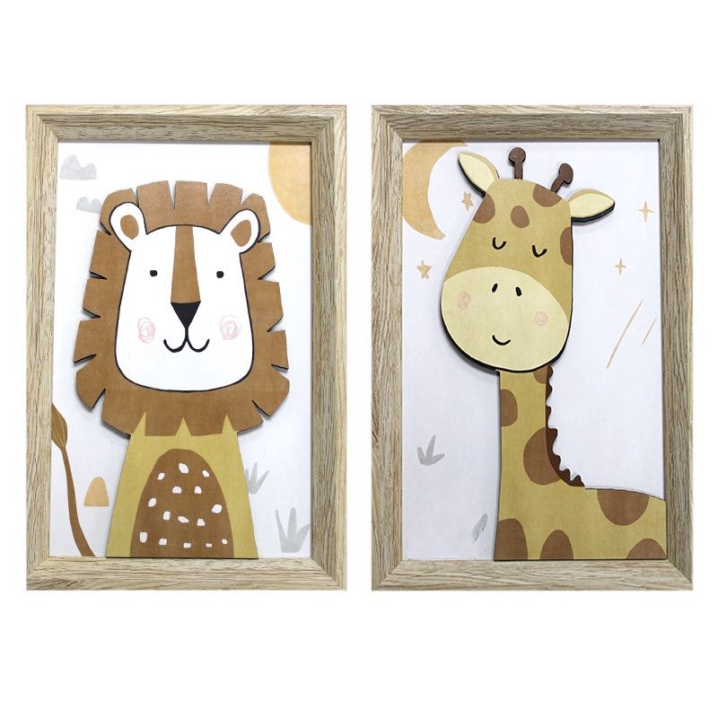 3D ANIMAL CANVAS ASST.