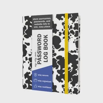 PASSWORD BOOK ASST STYLES