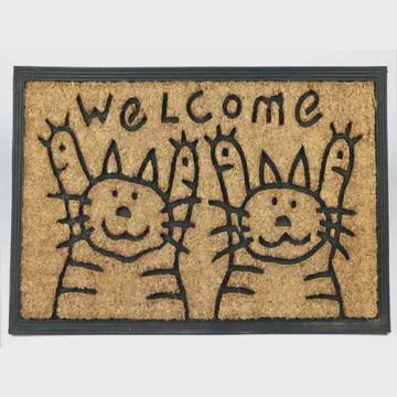 rubber cat mat