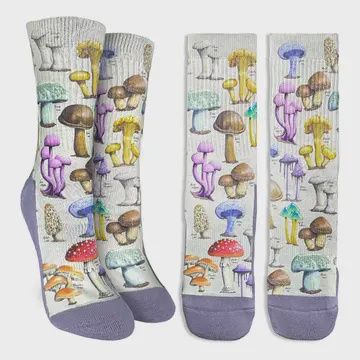WOMENS MUSHROOM SOCKS