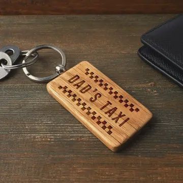 DAD'S TAXI KEYRING