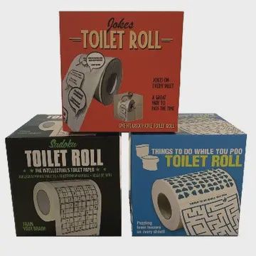 GAG TOILET PAPER 3 STYLES