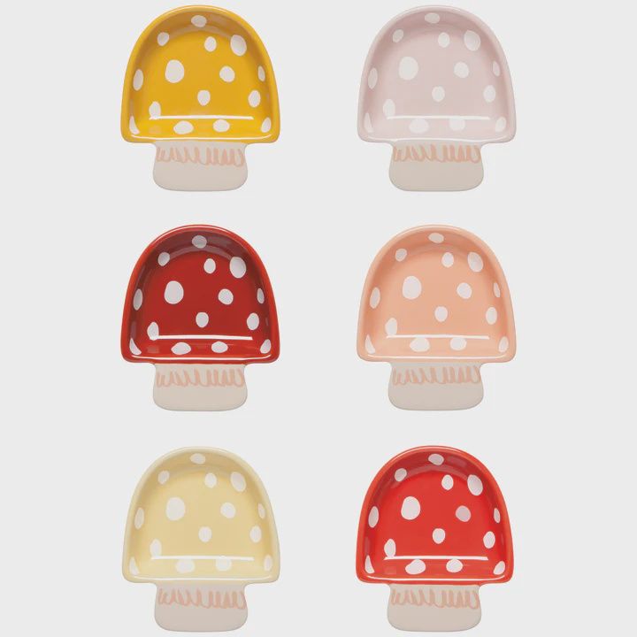 TOSADSTOOL PINCH BOWL SET 6