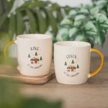 Couples Camping Mug set