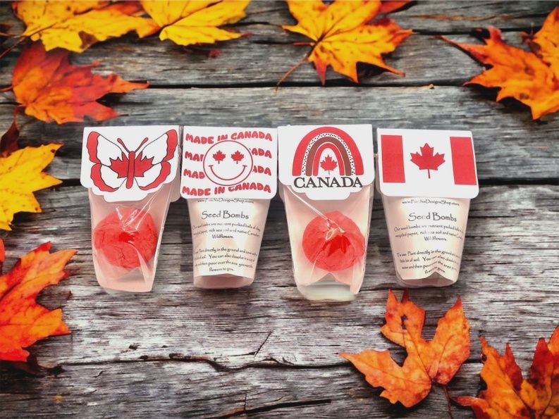 CANADA DAY SEED BOMB