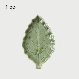 Ceramic Leaf Spoon Rest