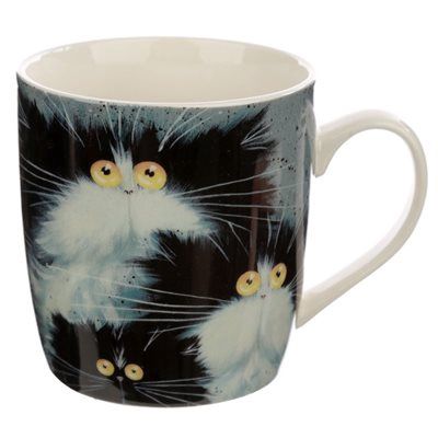 KIM HASKINS CAT MUG