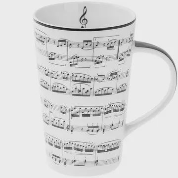 MAKING MUSIC LATTE MUG