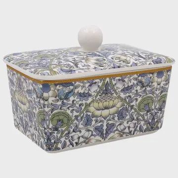 WILLIAM MORRIS BUTTER DISH