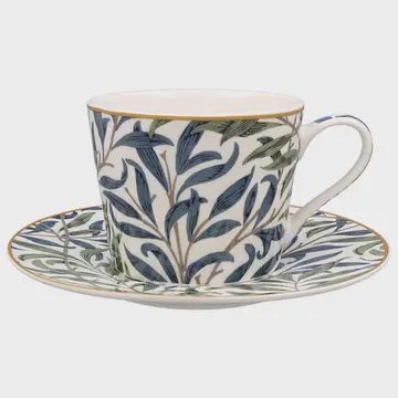 WILLIAM MORRIS CUP AND SAUCER