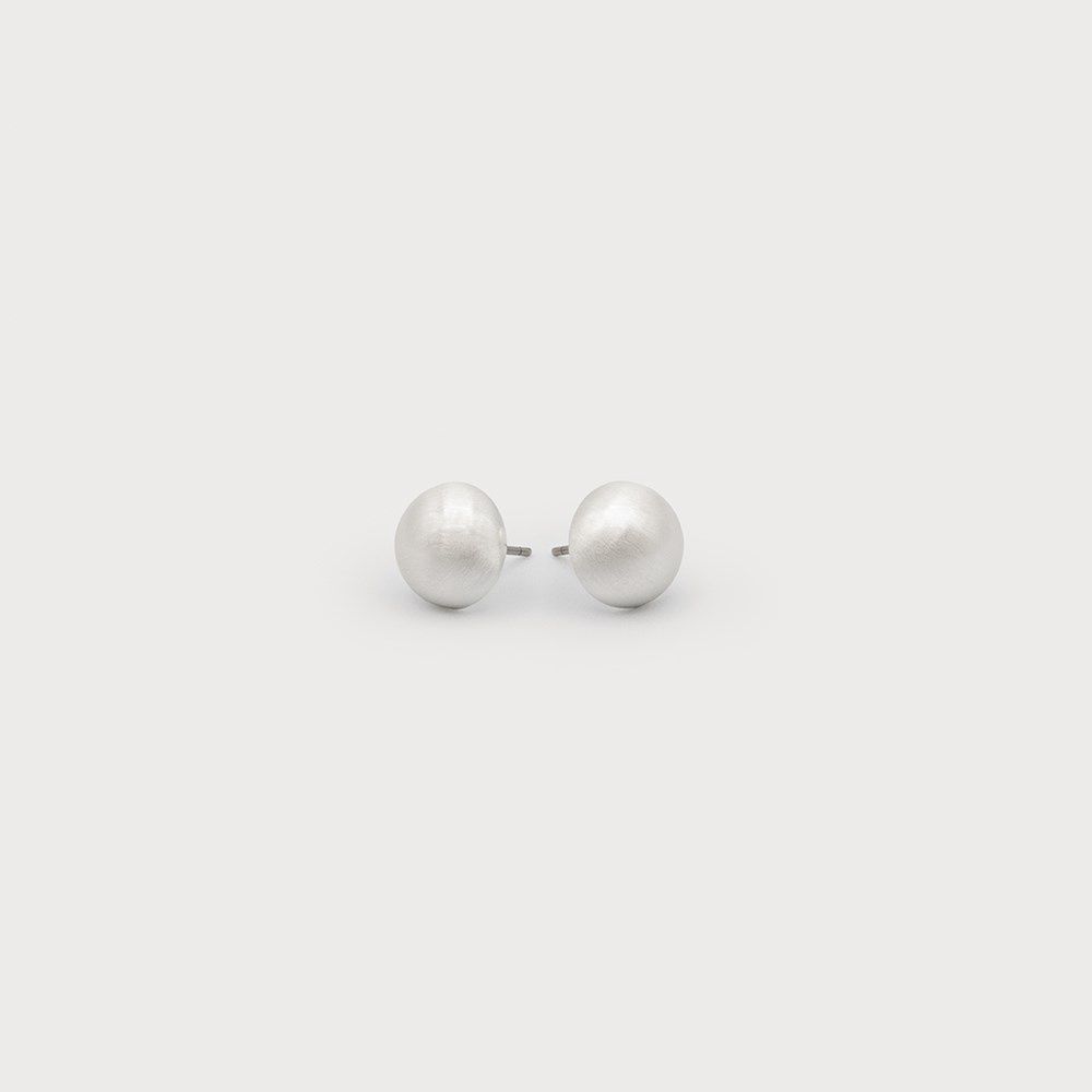 button earrings