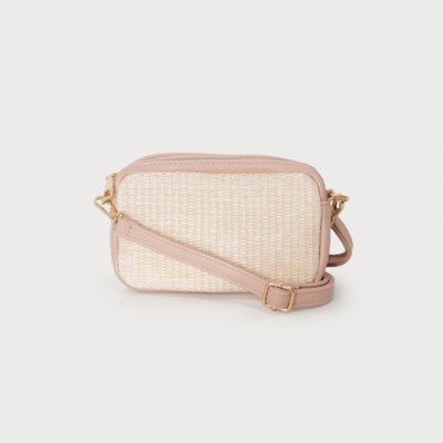 RAFIA CROSSBODY BAG