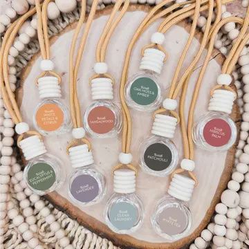 hanging essential oil air freshener