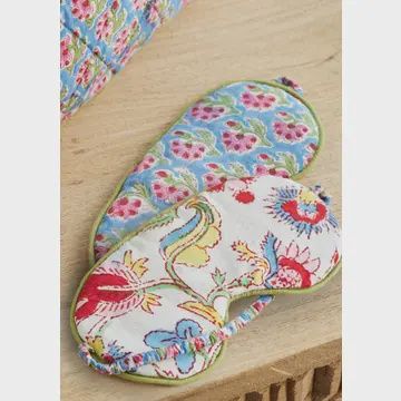 REVERSIBLE BLOCK PRINT EYE MASK