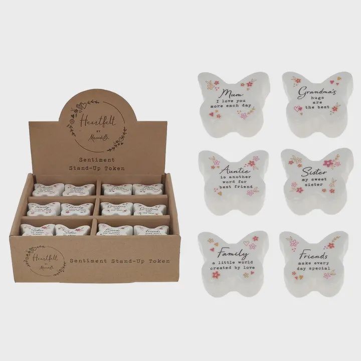 BUTTERFLY STAND UP TOKENS