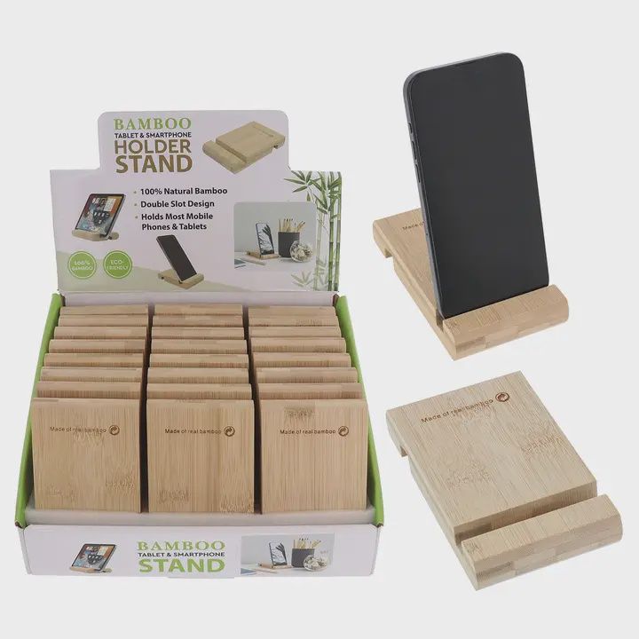BAMBOO PHONE/TABLET HOLDER