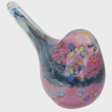 HAND BLOWN GLASS BIRD