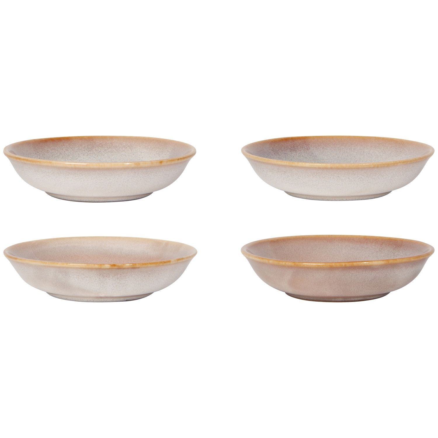 SET OF 4 NOMAD STONE DIP BOWLS
