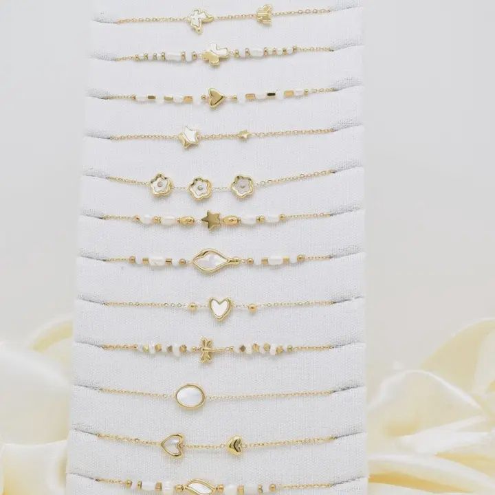 STAINLESS STEEL LINK BRACELETS