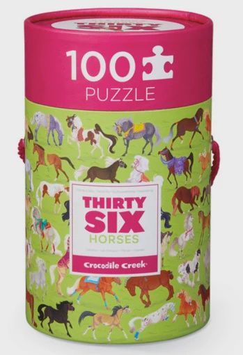 100-Piece Puzzle - 36 Horses