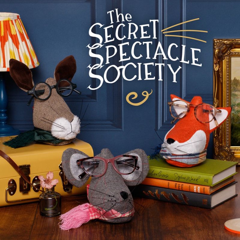 The Secret Spectacle Society Glasses Holder