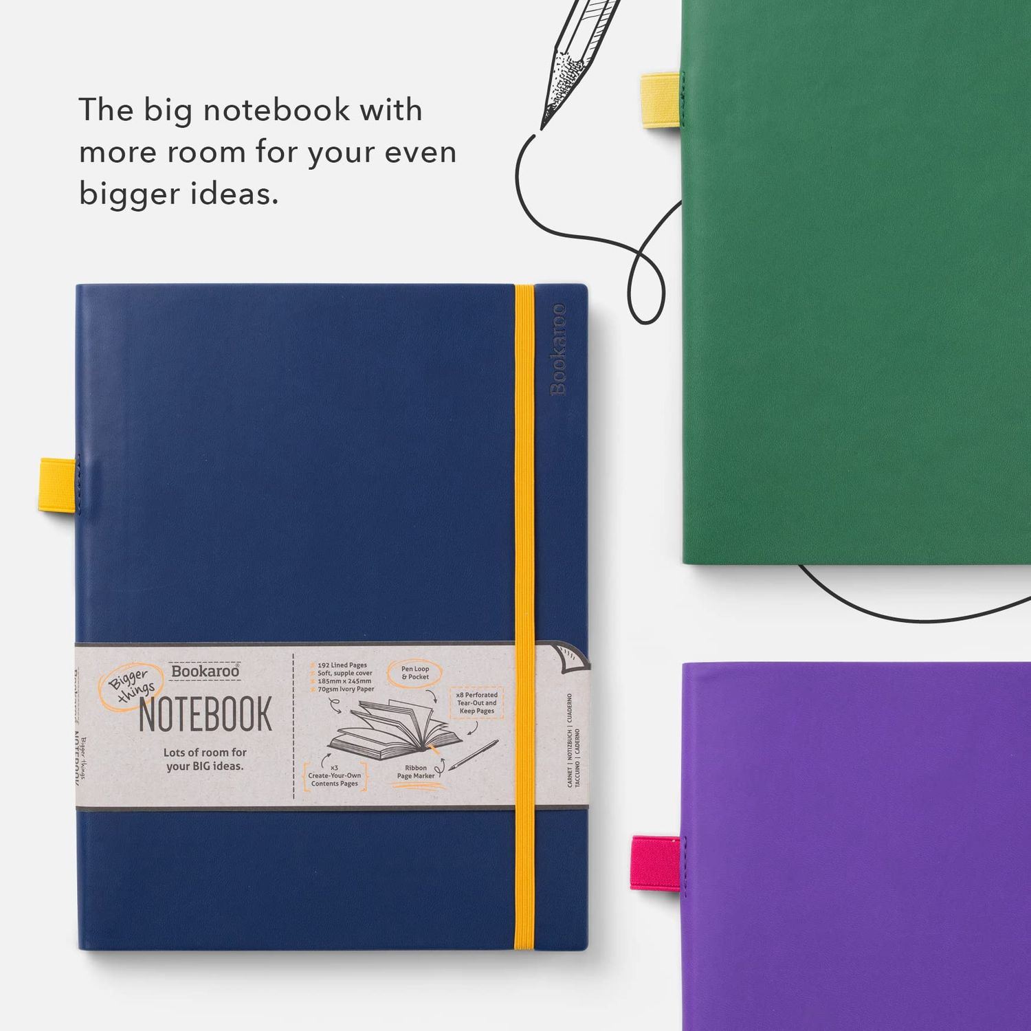 Bookaroo Notebook Large
