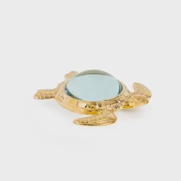 BRASS TURTLE MAGNIFYING GLASS
